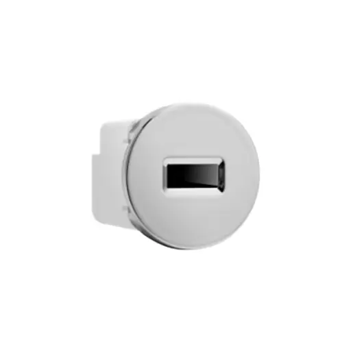 لقمة بريزة usb فضي مط مورا شنابل