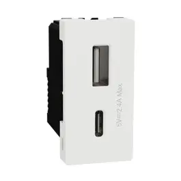 بريزة USB TJPM 2'1 A+C ميلوز شنايدر