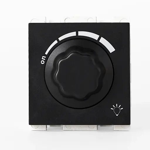دمر اضائة LED اسود بلو