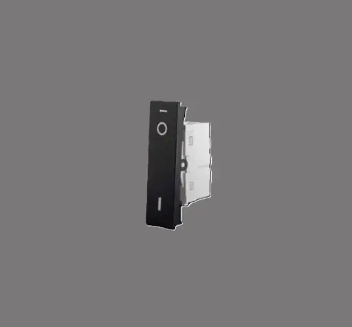 مفتاح سخان بلمبة اشارة اسود نوفو 80503(22mm)