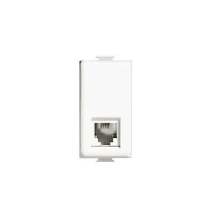 بريزة تليفون RJ11 بتشينو ماتيكس ابيض AM5958/11NE