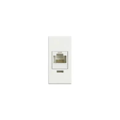 بريزة انترنت CAT6 امبير ابيض بتشينو سوليدا D5979C6